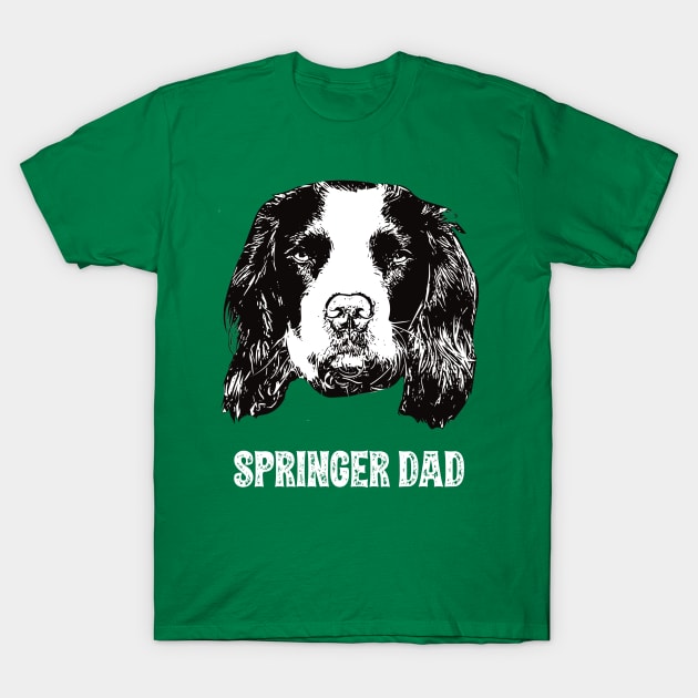 German Shorthaired Pointer Dad T-Shirt by DoggyStyles